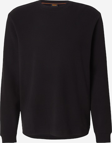 BOSS - Camiseta 'We_Tempest' en negro: frente