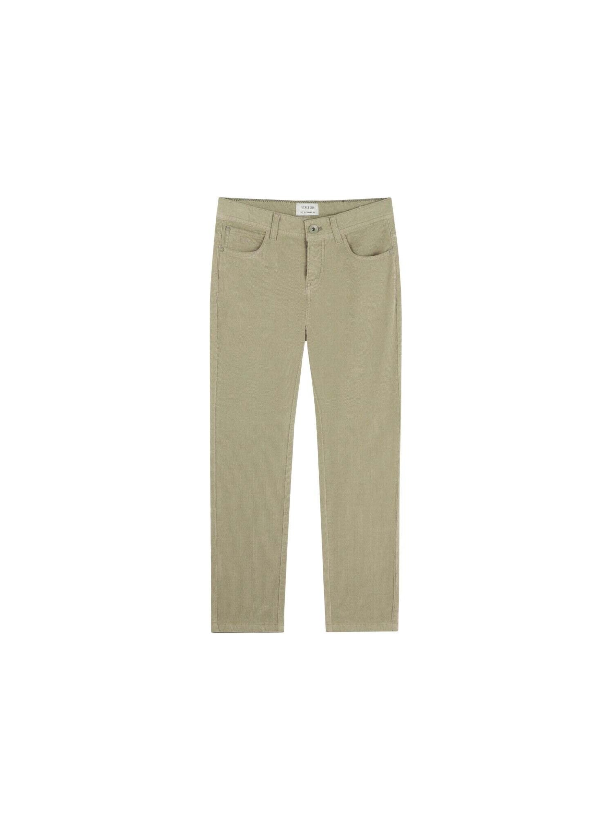 Scalpersregular Hlače - zelena boja: prednji dio