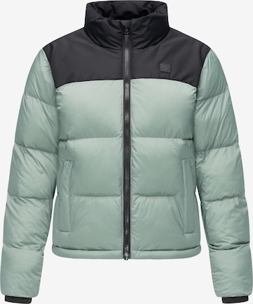 Giacca invernale 'Serah' di Ragwear in verde: frontale