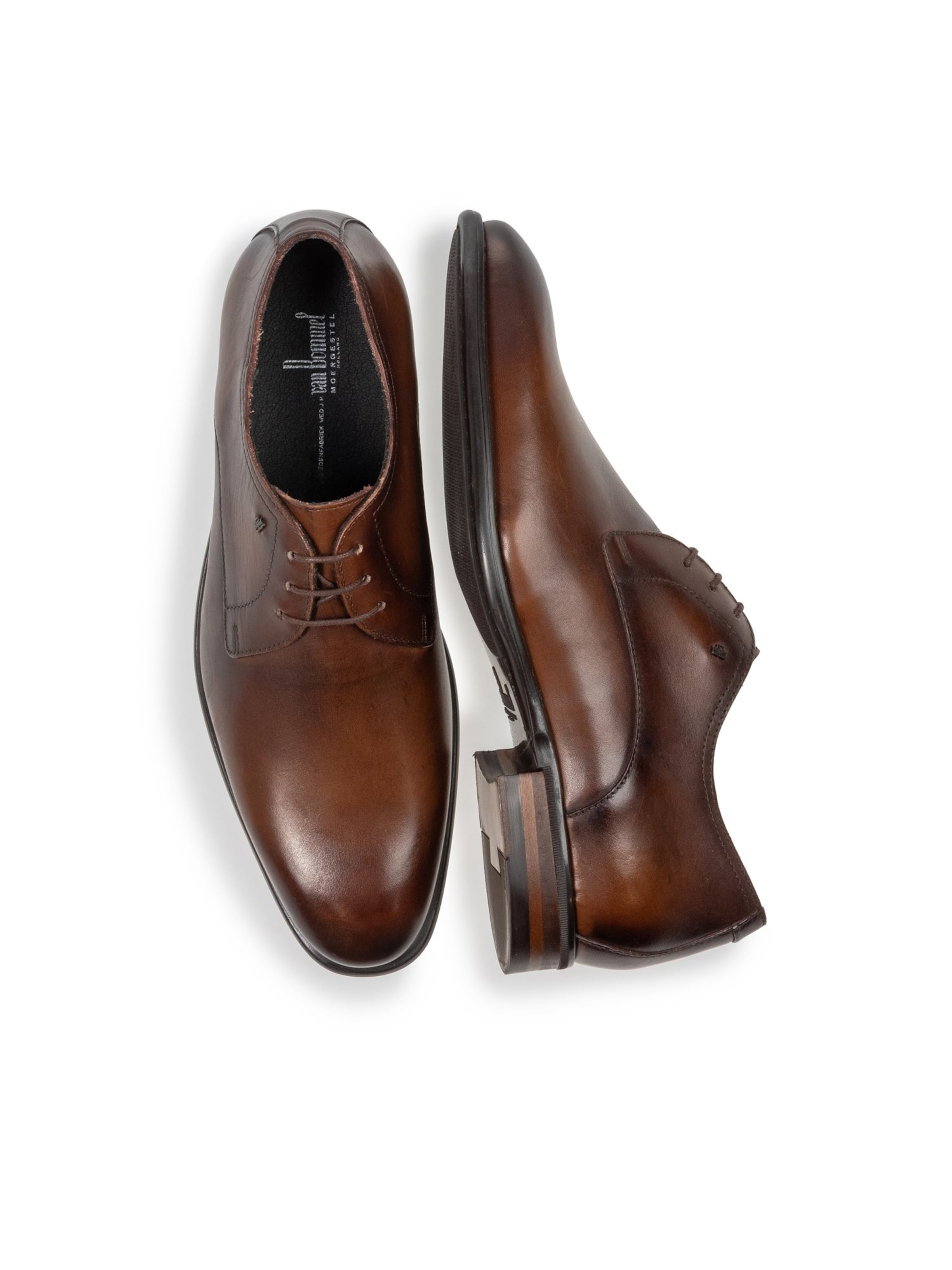 Floris van Bommel Lace-up shoe 'Terra 02' in Brown