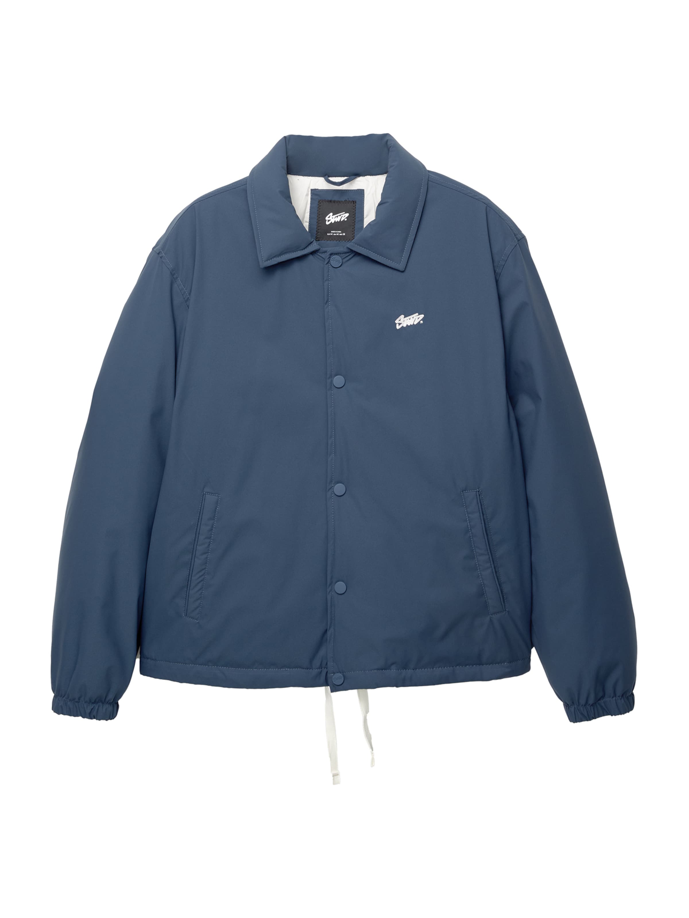 Veste mi-saison 'STWD' Pull&Bear en bleu : devant