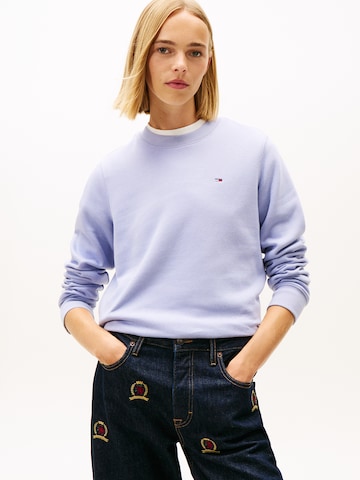 Tommy Jeans Tréning póló - lila: elől