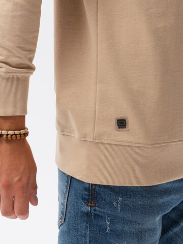 Ombre Sweatshirt 'B1153' in Beige