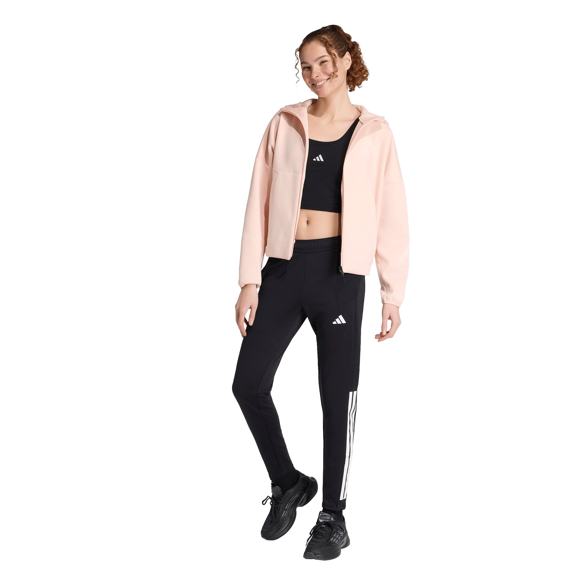 ADIDAS SPORTSWEAR Спортивная кофта 'Z.N.E.' в Ярко-розовый