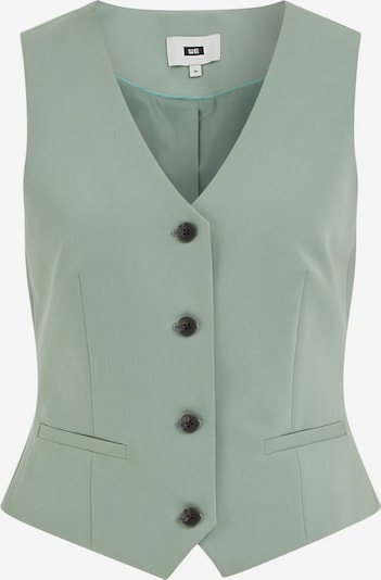 WE Fashion Weste in pastellgrün / schwarz, Produktansicht