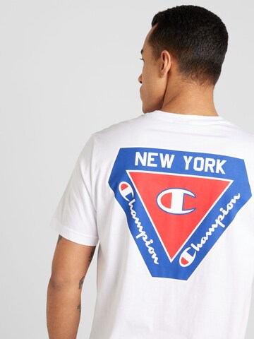 Champion Authentic Athletic Apparel - Camiseta en blanco