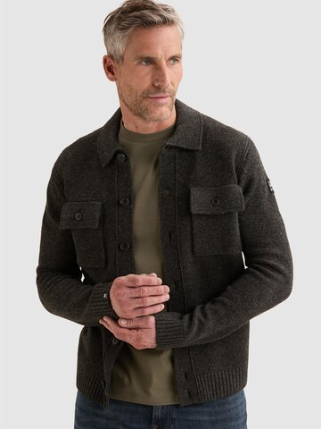 VANGUARD Kardigan 'Cardigan in wool with button closure' w kolorze szary: przód