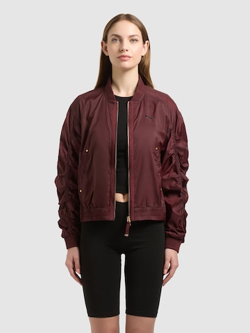 khujo Φθινοπωρινό και ανοιξιάτικο μπουφάν 'Tuvay' σε κόκκινο