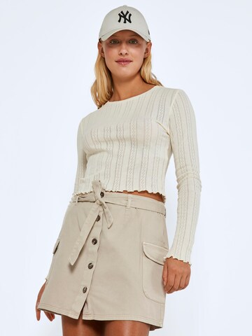 Noisy may Skirt 'Ellen' in Beige