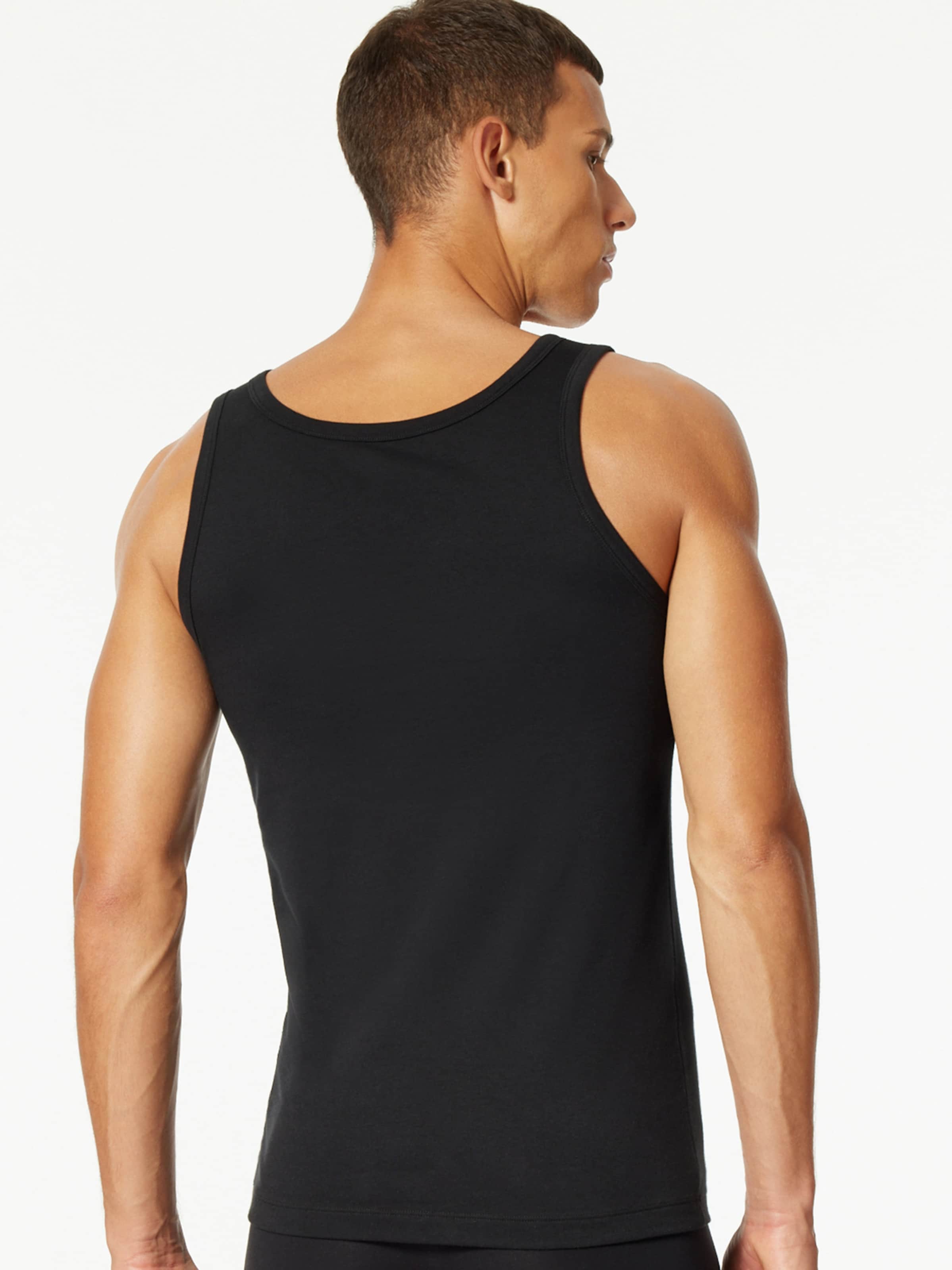 uncover by SCHIESSER Onderhemd in Zwart