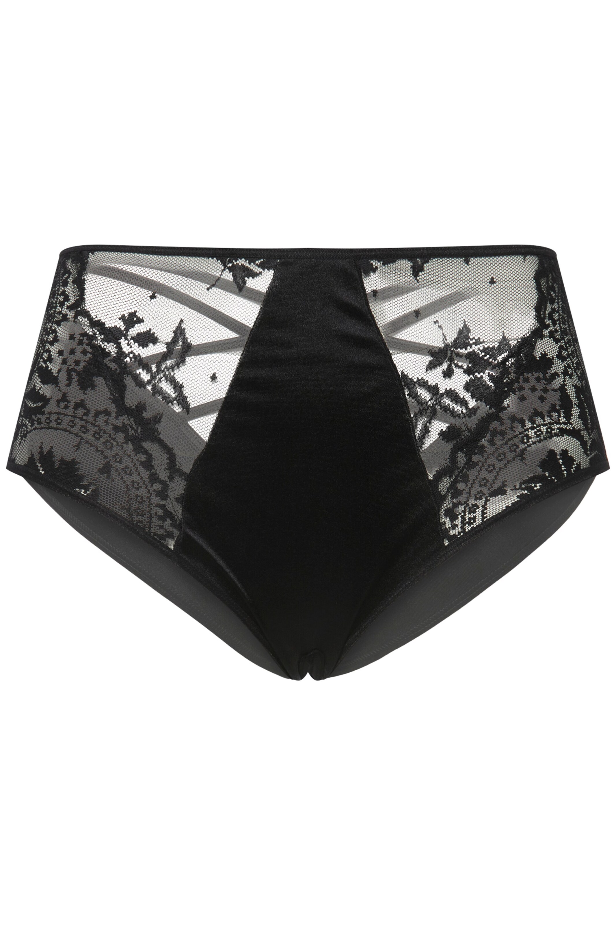 Ulla Popken Slip in Schwarz: Vorderseite