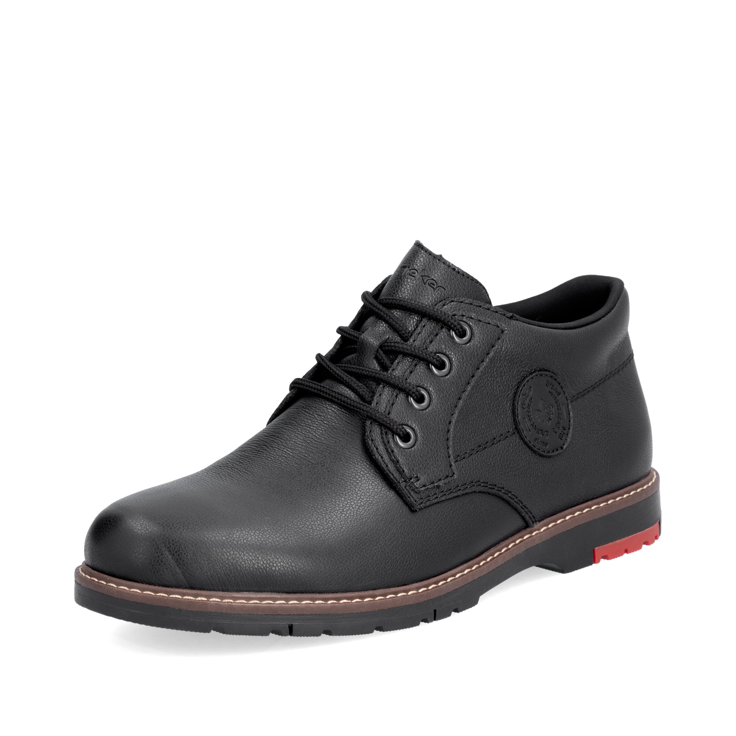 Rieker Lace-Up Boots ' 10539 ' in Black: front