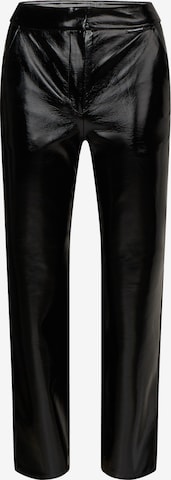 Karl Lagerfeld regular Παντελόνι σε μαύρο: μπροστά
