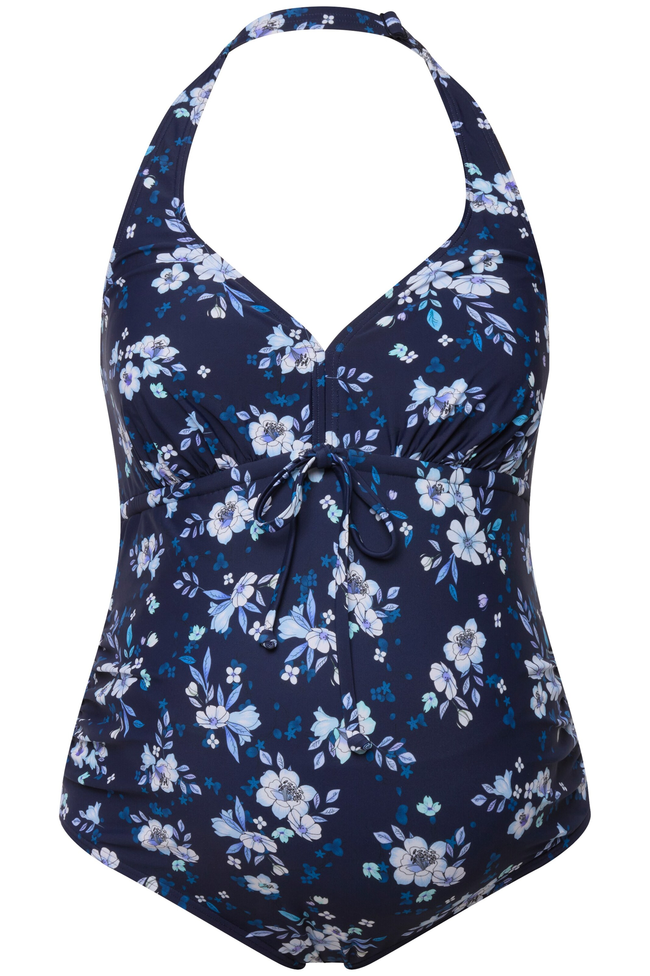 Maillot de bain Ulla Popken en bleu : devant