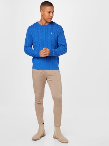 Polo Ralph Lauren Regular fit Sweater 'DRIVER' in Blue