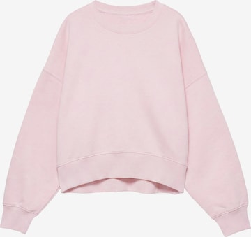 Pull&Bear Sweatshirt in Pink: front