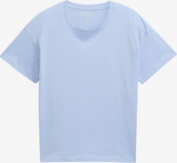 TOM TAILOR Shirt in Blue: front