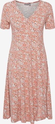 Fransa Kleid mit Allover Print in Pink: predná strana