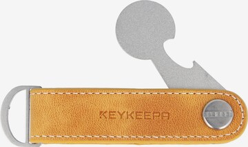 Keykeepa Key Ring 'Loop' in Yellow: front