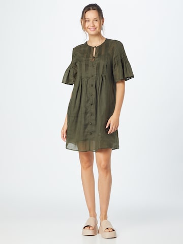 Banana Republic Shirt Dress in Green