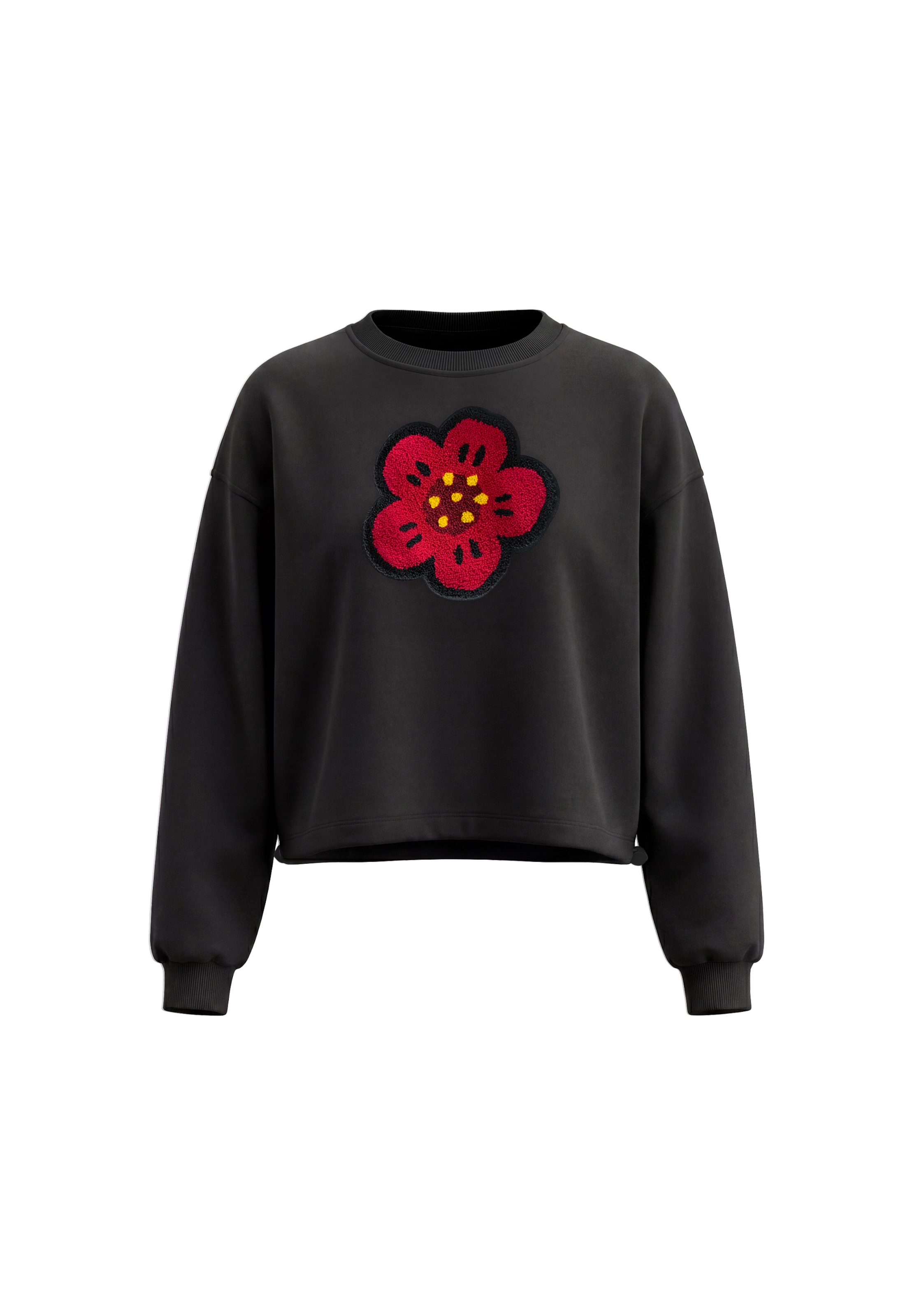 Sweat-shirt MYMO en noir : devant