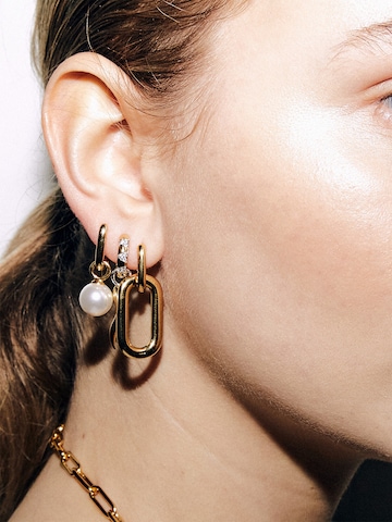 Ti Sento Milano Earrings in Gold: front