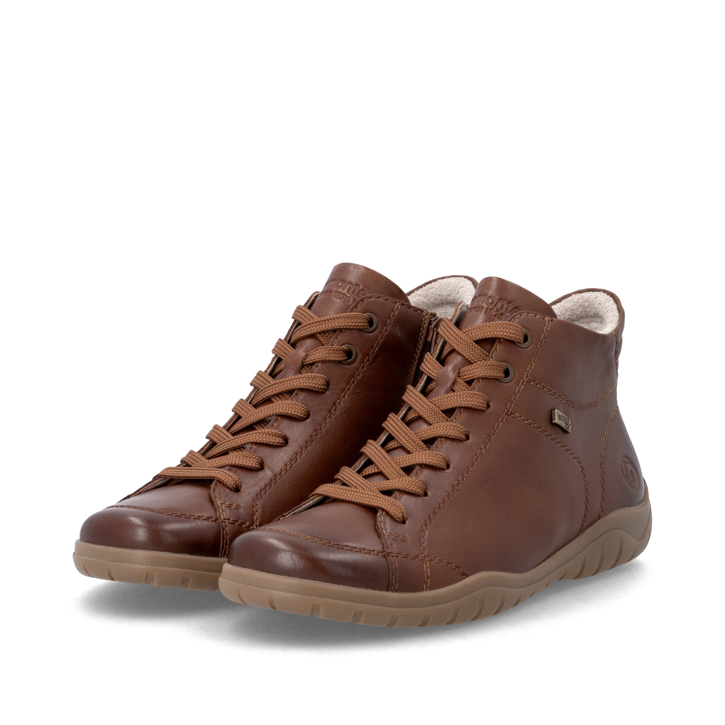 Bottines à lacets REMONTE en marron