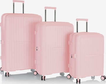 Heys Kofferset 'AirLite' in Pink: Vorderseite