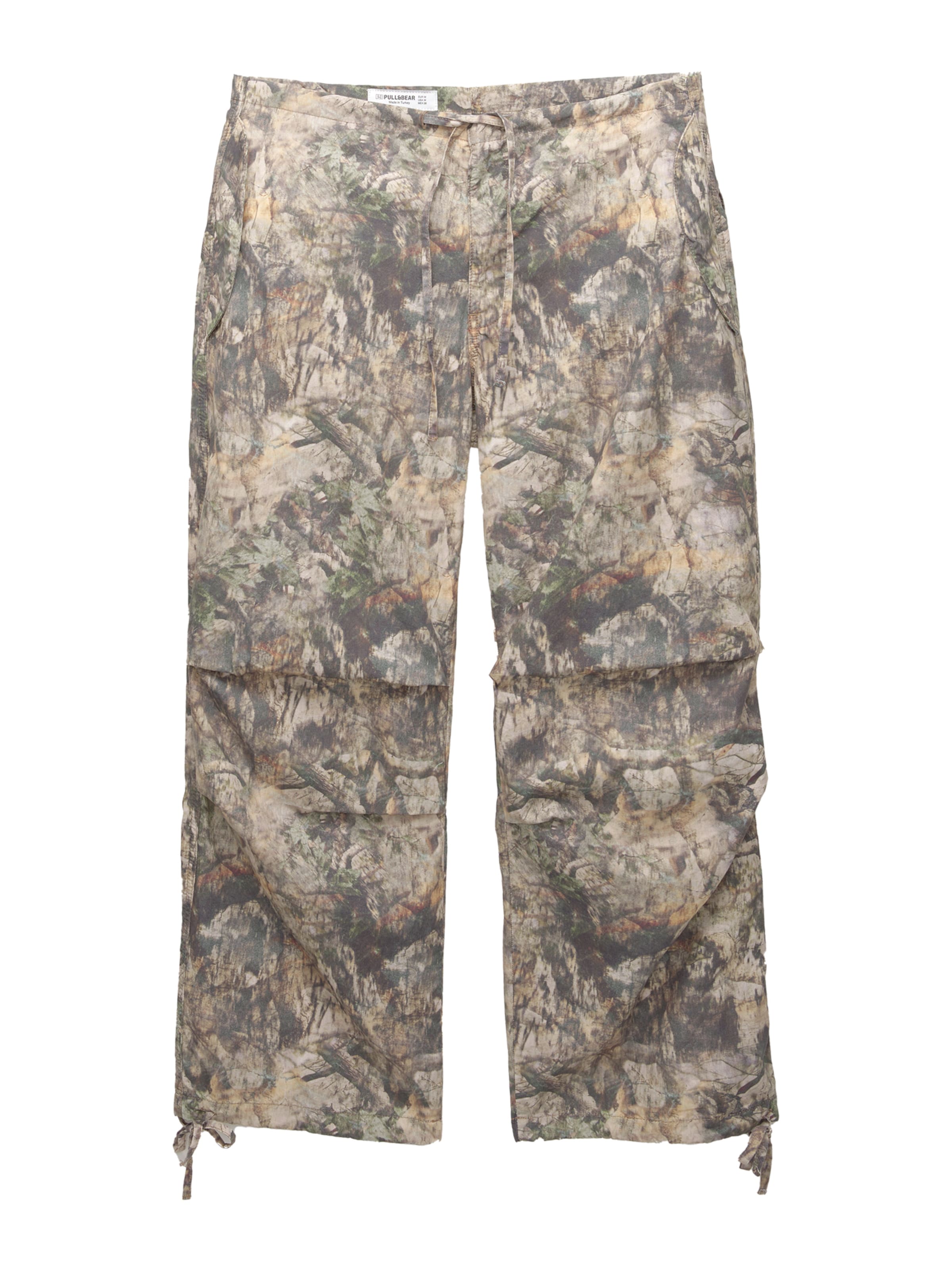 Pull&Bear Loosefit Bukser i brun: forside