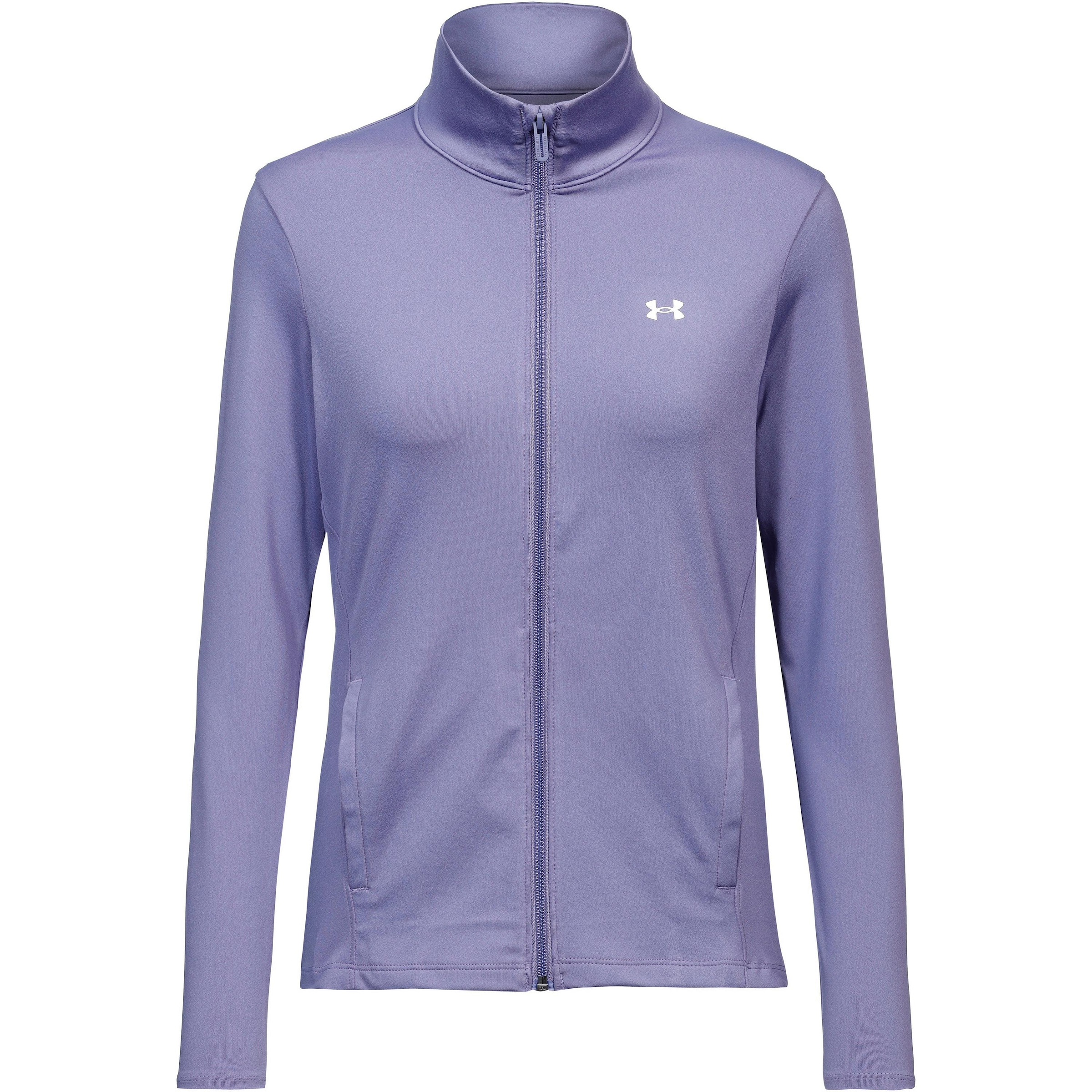 UNDER ARMOUR Athletic Zip-Up Hoodie 'Motion' in Purple: front
