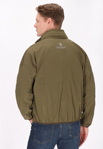 Schmuddelwedda Between-season jacket in Green