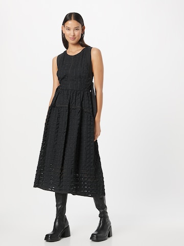 Rochie 'TAFFETA' de la 3.1 Phillip Lim pe negru: față