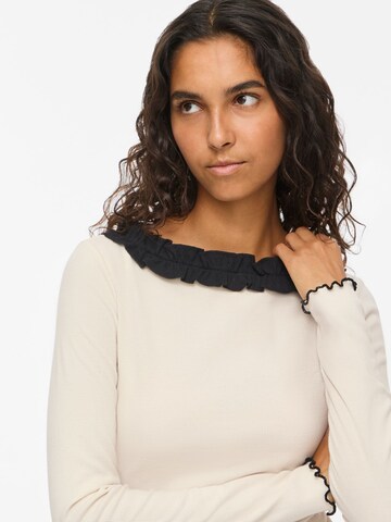 VILA Shirt 'FRANJA' in Beige