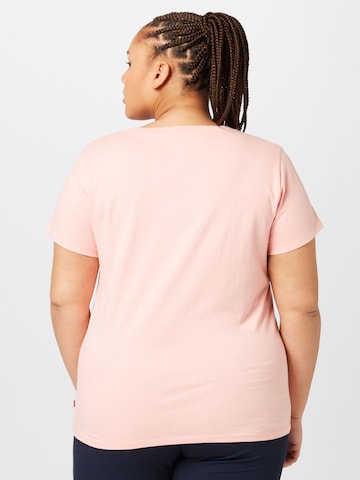 Levi's® Plus Shirt 'The Perfect Tee' in Roze