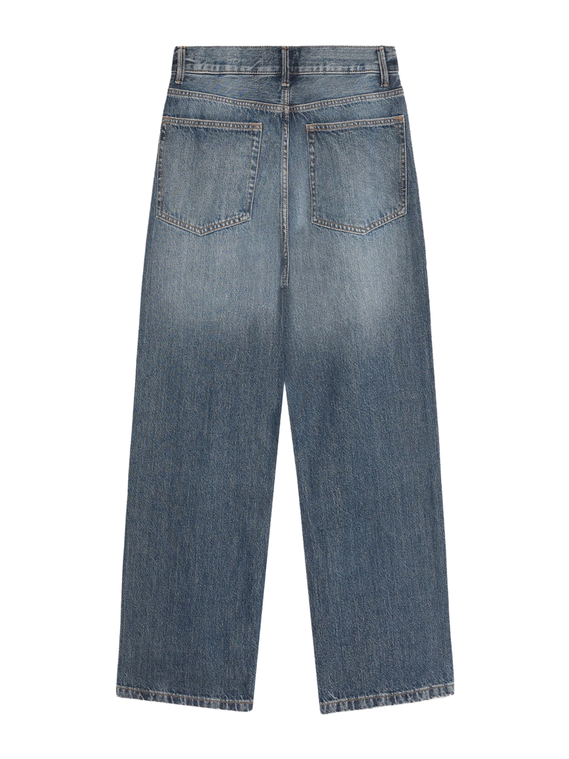 Bershka Baggy Jeans in Blau