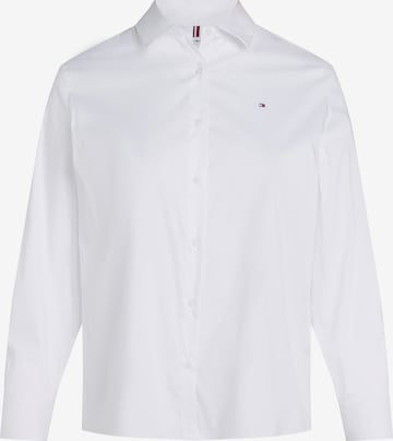 balta Tommy Hilfiger Curve Palaidinė 'ESS': priekis