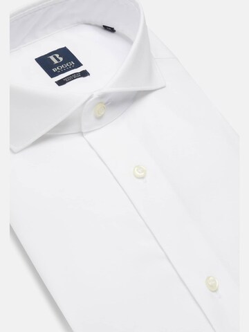 Boggi Milano Regular fit Бизнес риза в бяло