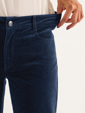 Cellbes of Sweden Wide leg Broek in Blauw