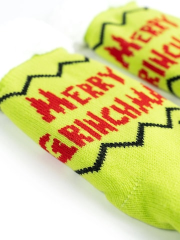 The Grinch Socken 'Hüttensocken Merry Grinchmas'‌‌‌‌‌‌‌‌‌‌ in Grün