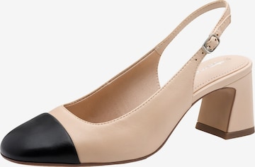 Décolleté di Tamaris in beige: frontale