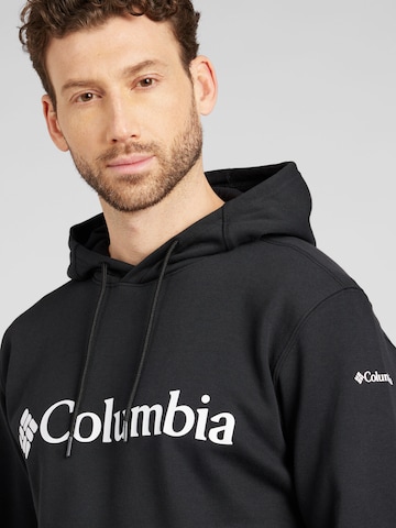 COLUMBIA Αθλητική μπλούζα φούτερ σε μαύρο