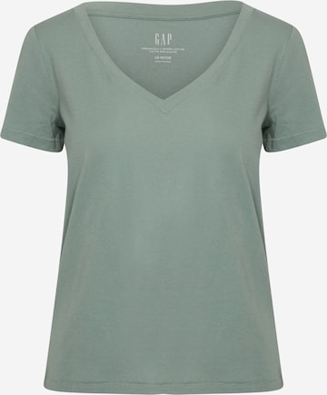 T-shirt Gap Petite en vert : devant