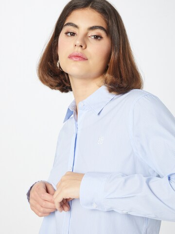 HUGO Red Bluse in Blau