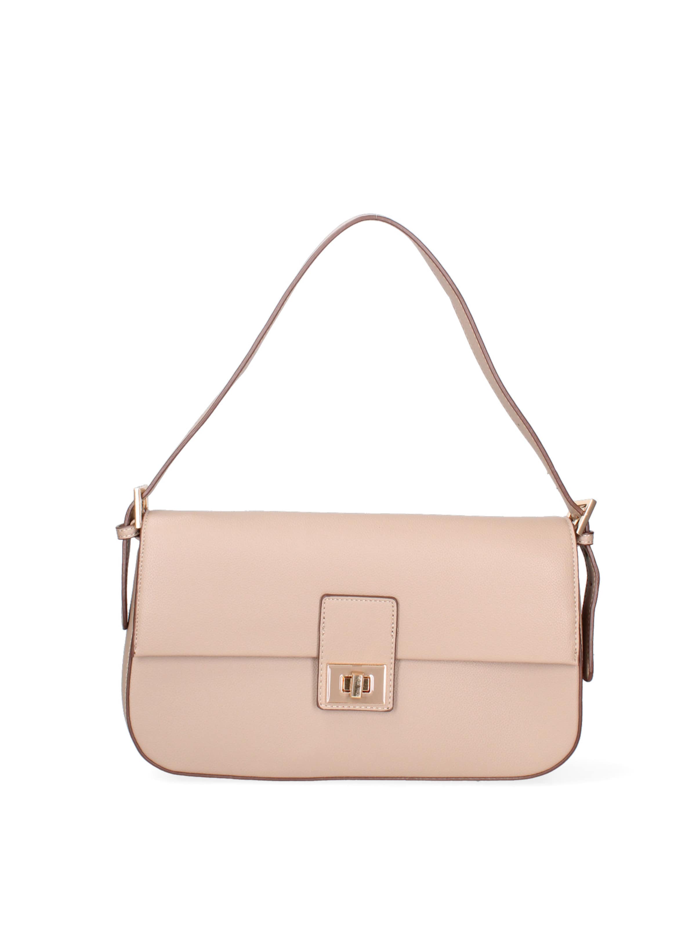 Borsa a spalla 'Borsa a Spalla Donna Calliope Ecopelle - Chiusura Girello' di Diana&Co. in grigio: frontale