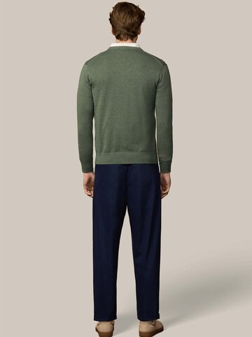 Hackett London Trui 'ESS' in Groen