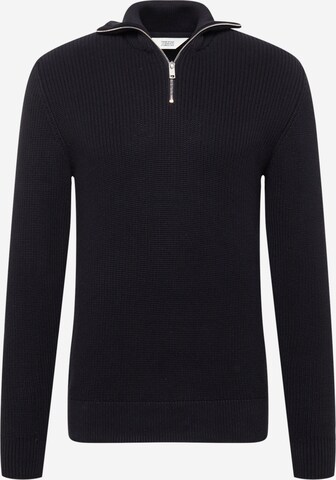 !Solid Sweater 'Paparazzi' in Black: front