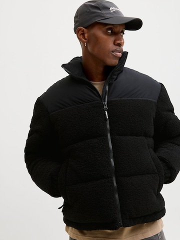 JACK & JONES Winter jacket in Black