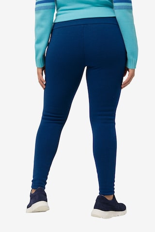 Ulla Popken Skinny Leggings in Blue