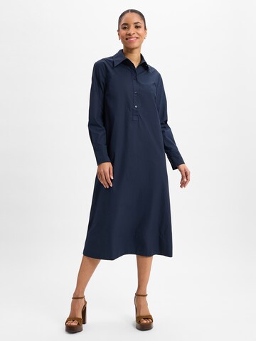 Marie Lund Shirt Dress in Blue: front