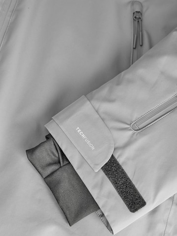 JACK & JONES Overgangsjakke 'JCOFUSION' i grå